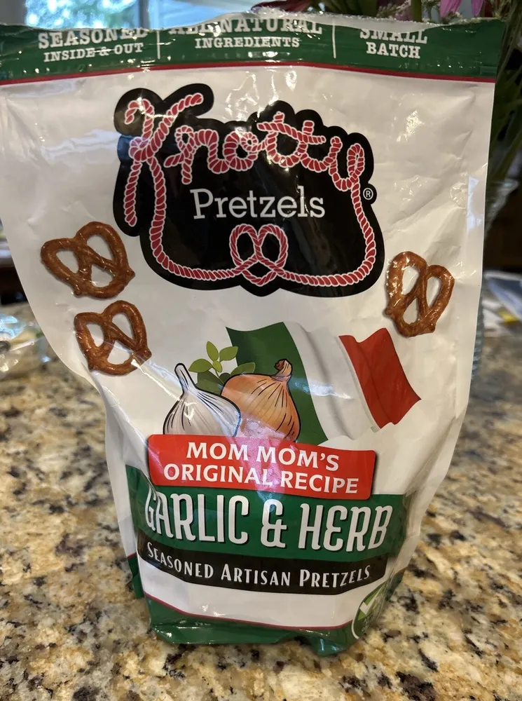 Garlic And Herb Seasoned Artisan Pretzels
