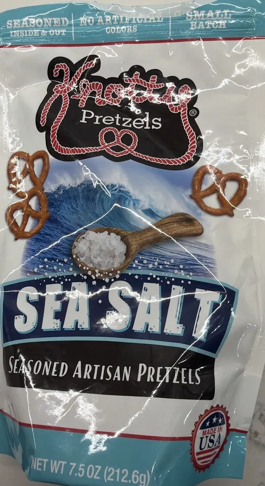 Knotty Sea Salt Pretzels
