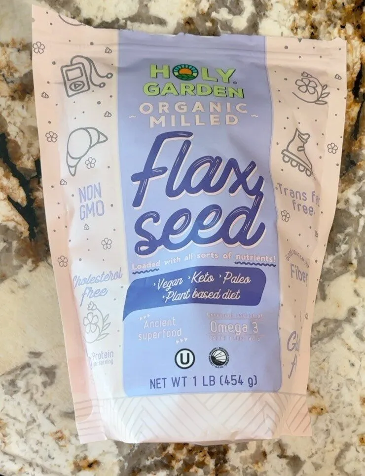 Organic milled flax seed