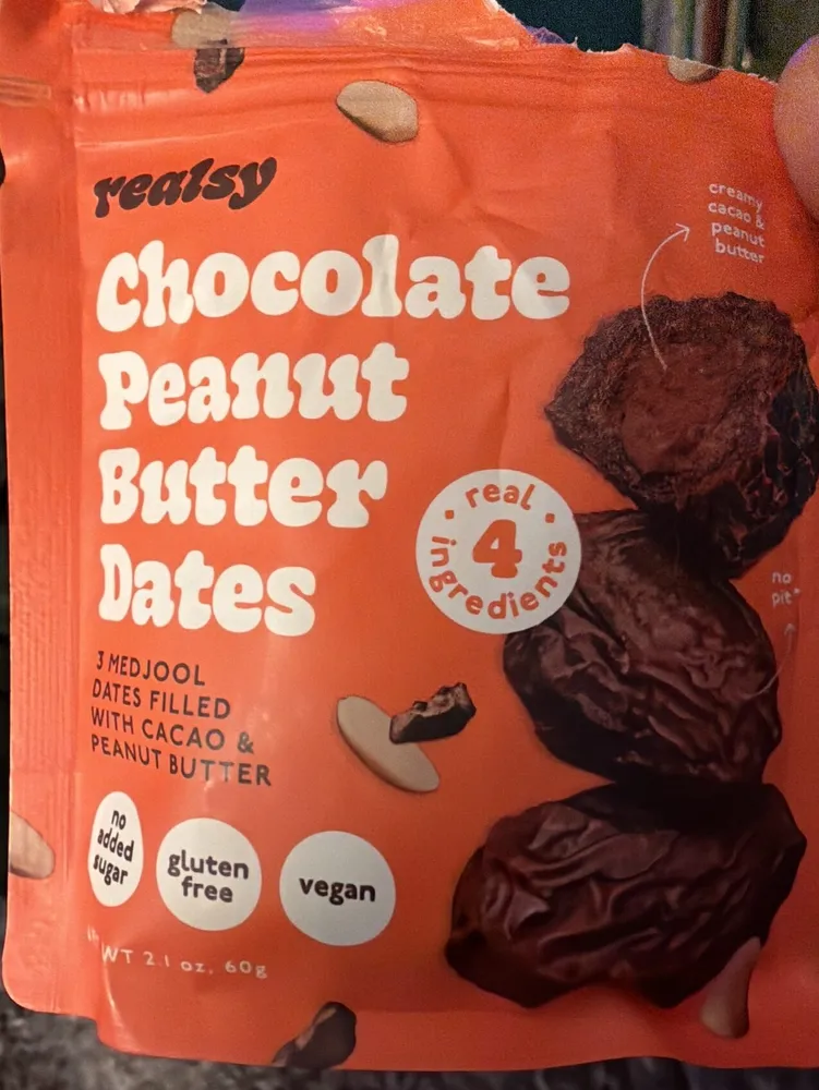 Chocolate Peanut Butter Dates