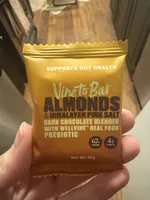 Almonds & Himalayan Pink Salt Dark Chocolate Blended With Wellvine Real Food Prebiotic