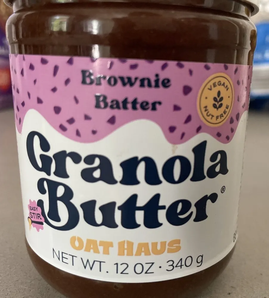 Brownie Batter Granola Butter