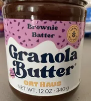 Brownie Batter Granola Butter