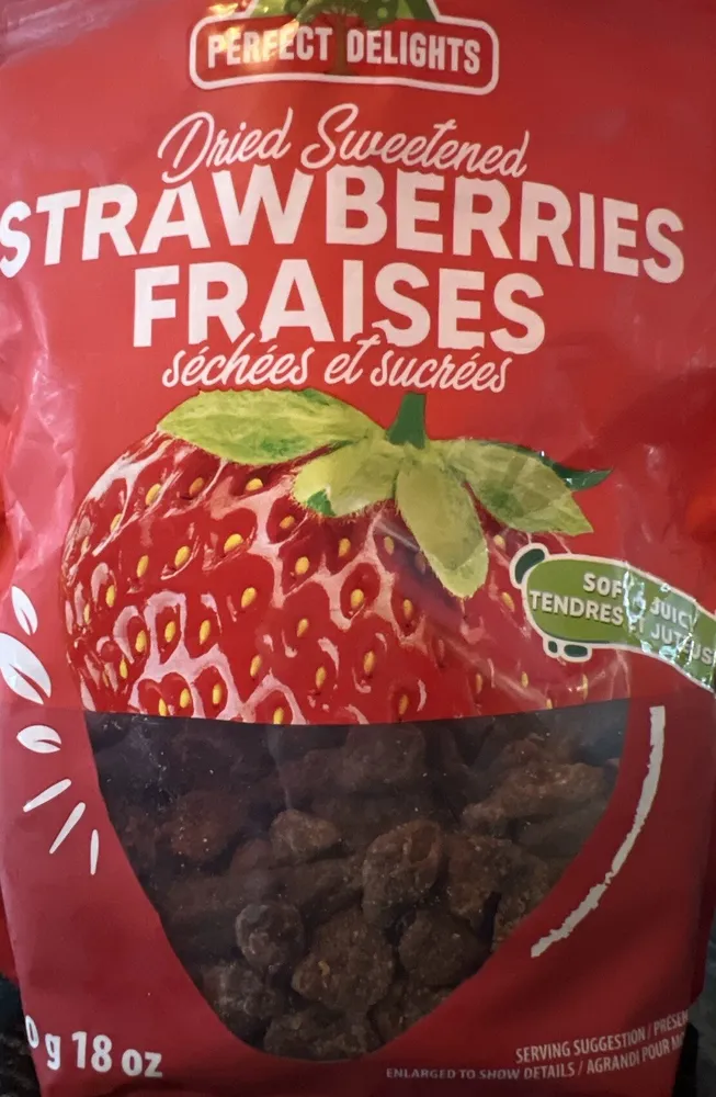 Dried Sweetened Strawberries