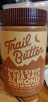 Maple syrup and sea salt almond cashew butter blend