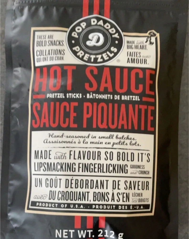 Hot Sauce Pretzel Sticks