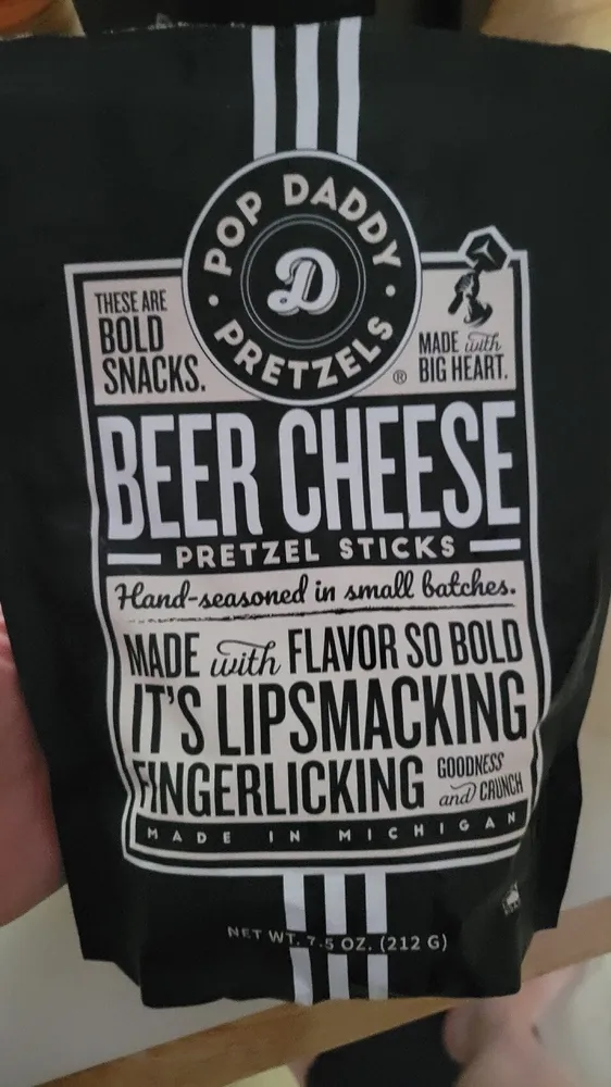 BEER CHEESE PRETZEL STICKS