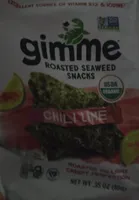 Roasted Seaweed Snacks Chili Lime
