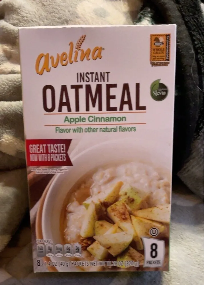 Apple Cinnamon Instant Oatmeal imp