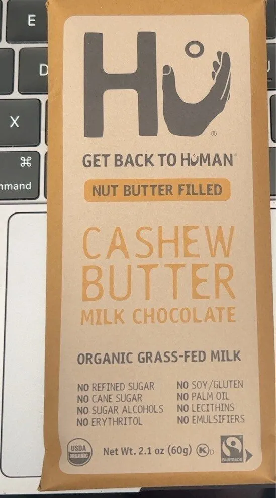Cashew butter milk chocolate