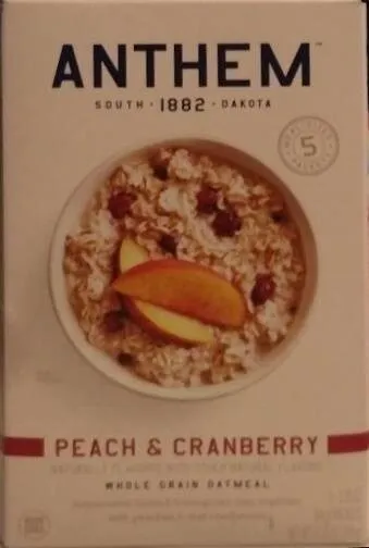 Peach & Cranberry Oatmeal