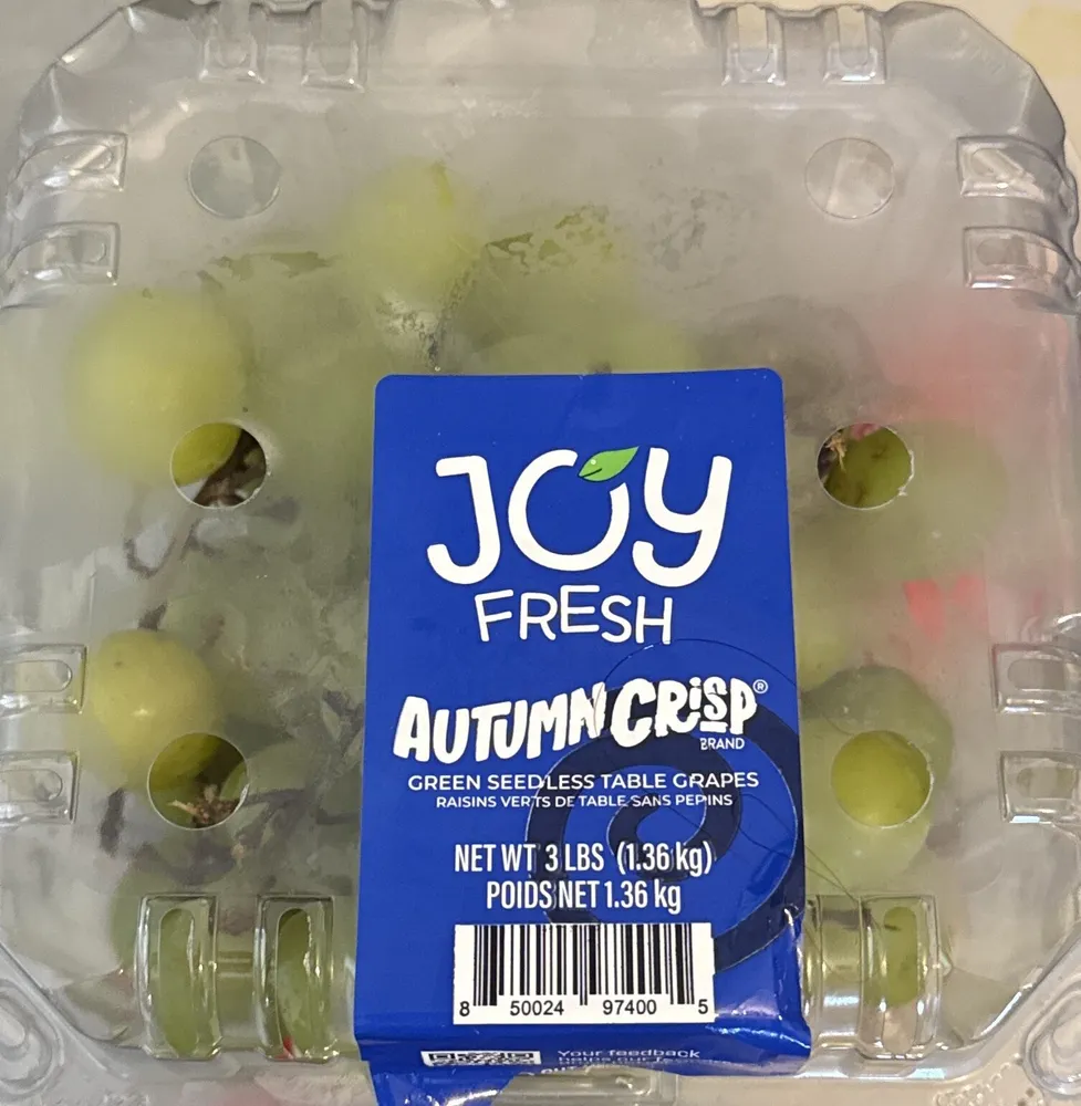 Green Seedless Grapes