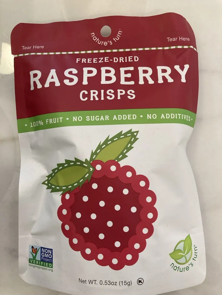 Freeze Dried Raspberry Crisp
