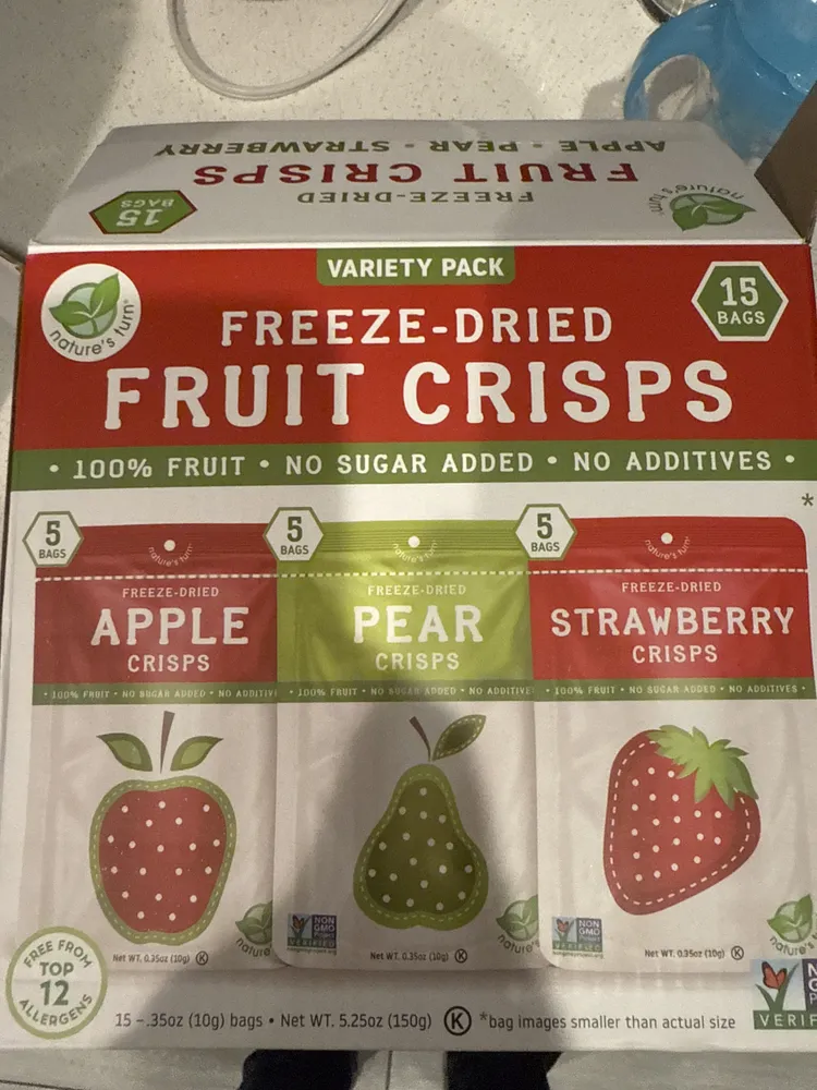 Freeze-Dried Fruit Crisps
