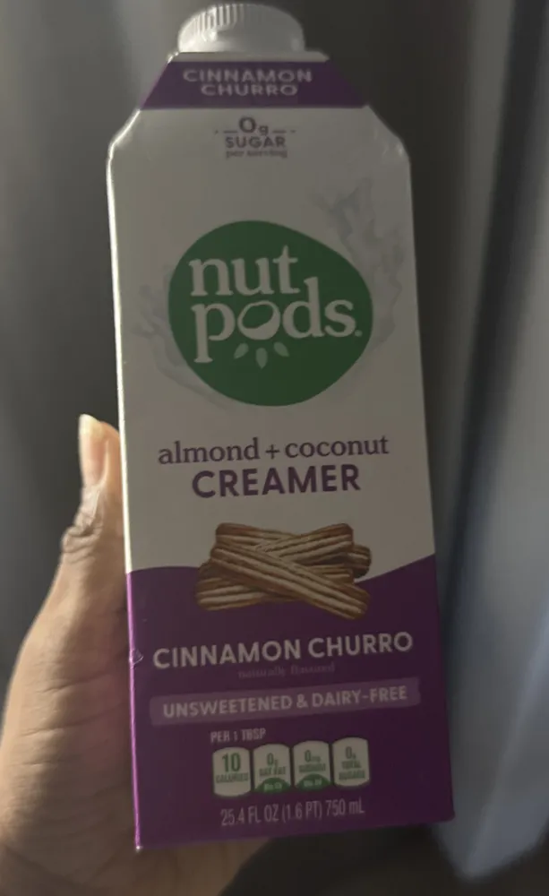 Almond and coconut creamer