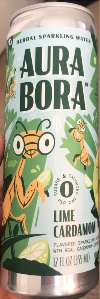 Herbal Sparkling Water - Lime Cardamom