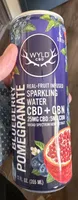 Blueberry Pomegranate Sparkling Water With CBD and CBN