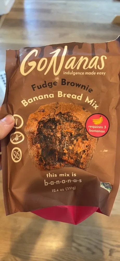 Fudge Brownie Banana Bread & Muffin Mix