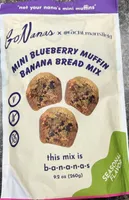 Mini Blueberry Muffin Banana Bread Mix