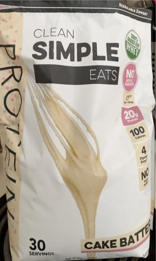 Protein Powder Cake Batter