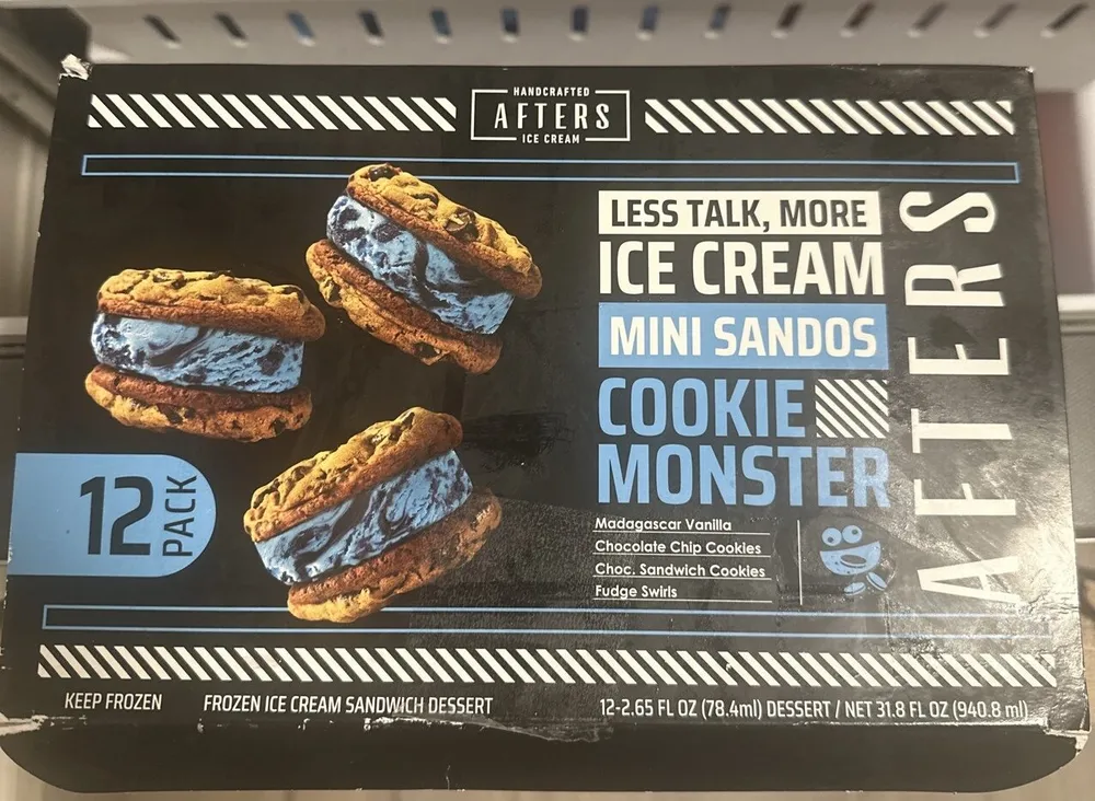 Frozen Ice Cream Sandwich Dessert