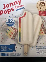 Birthday Surprise Minis with Cream