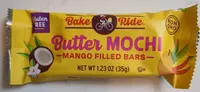 Butter Mochi Mango Filled Bars