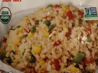 Organic cauliflower stir-fry