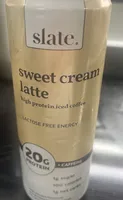 sweet cream latte high protein iced coffee