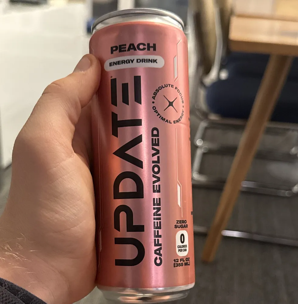 Peach Energy Drink