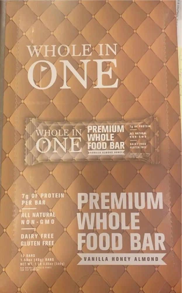 Premium whole food bar