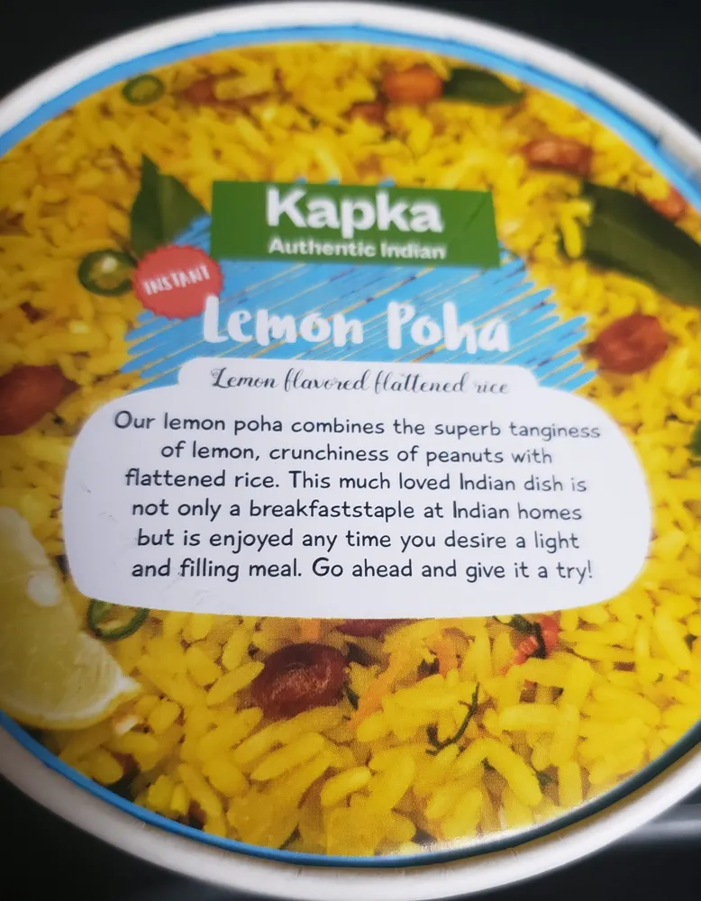 Instant Lemon Poha