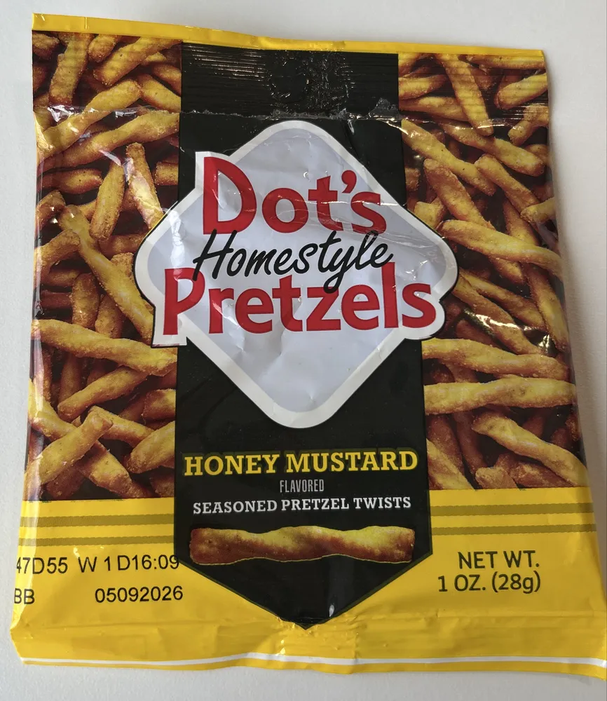 Honey Mustard Flavored Pretzel Twists