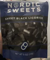 Sweet black licorice