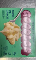 SHELL WE DANCE AGED WHITE CHEDDAR SAUCE OVER SHELLS