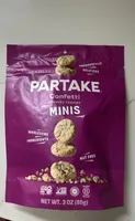 Vanilla Sprinkle Mini Crunchy Cookies