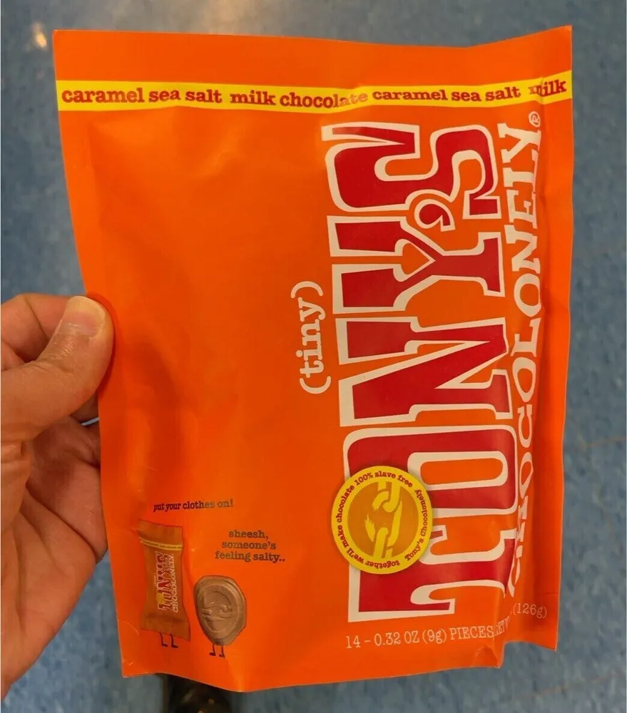Tiny Tony's Chocolonely Caramel Sea Salt Milk Chocolate