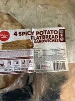 Spicy Potato Filled Flatbread