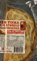 Chicken Tikka Masala Flatbread Sandwiches