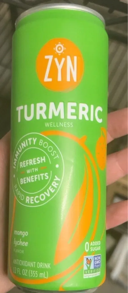 Turmeric Wellness Immunity Boost Rapid Recovery - Mango Lychee Flavor