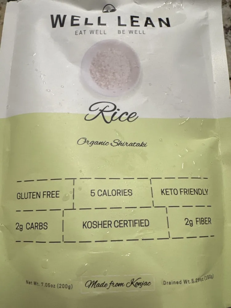 Organic Shirataki Rice