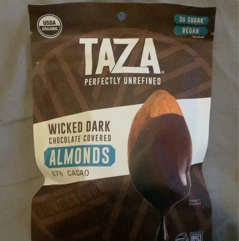 WICKED DARK CHOCOLATE COVERED ALMONDS