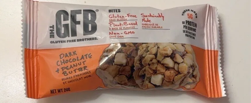 Dark Chocolate + Peanut Butter Gluten Free Bites