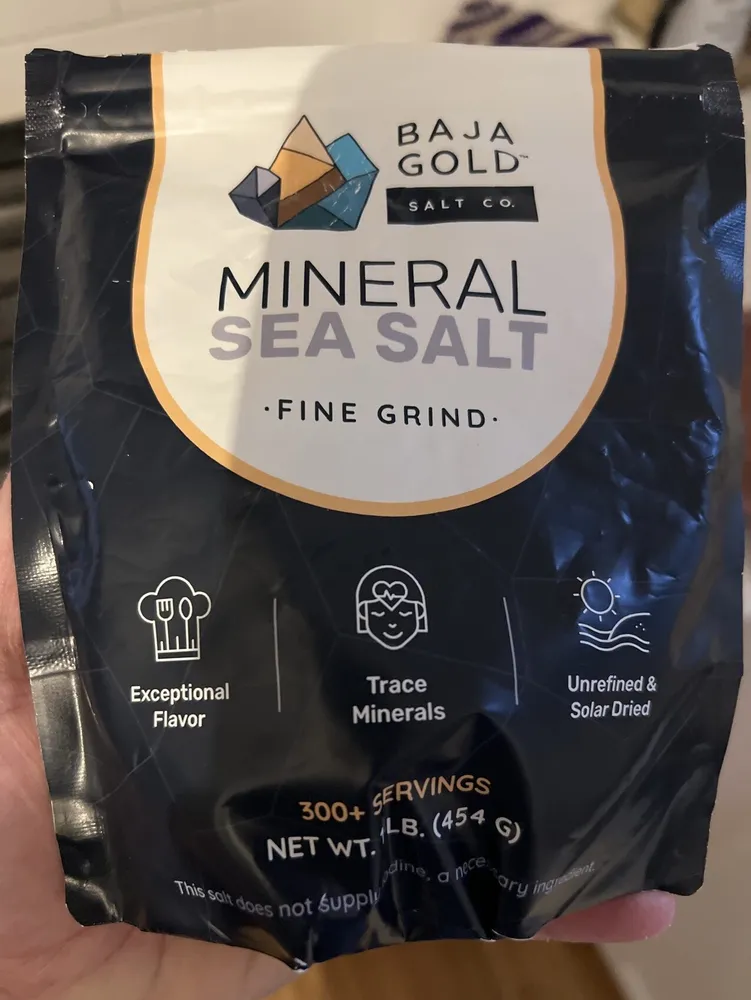 Mineral Sea Salt -Fine Grind-