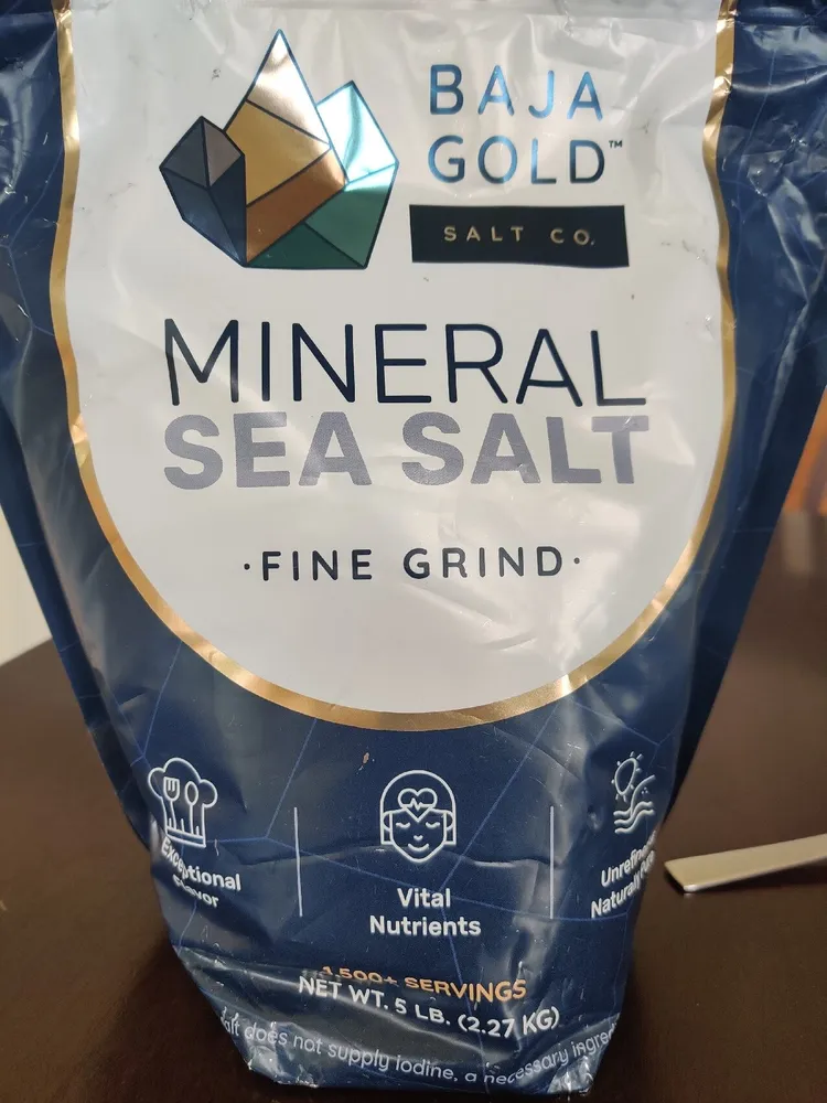 Mineral Sea Salt Baja Gold