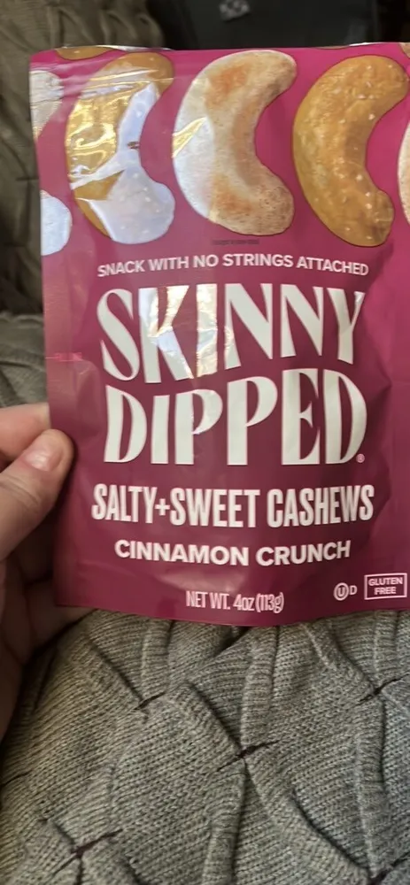 Salty + Sweet Cashews Cinnamon Crunch