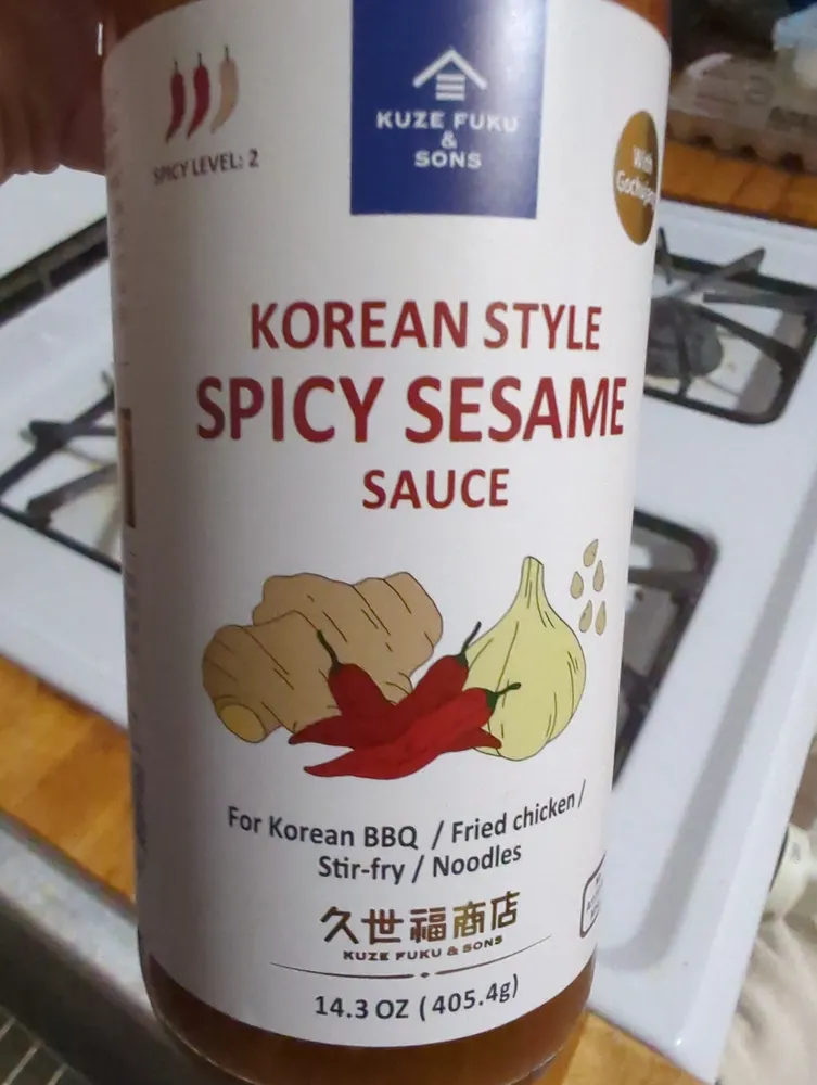 KOREAN STYLE SPICY SESAME SAUCE