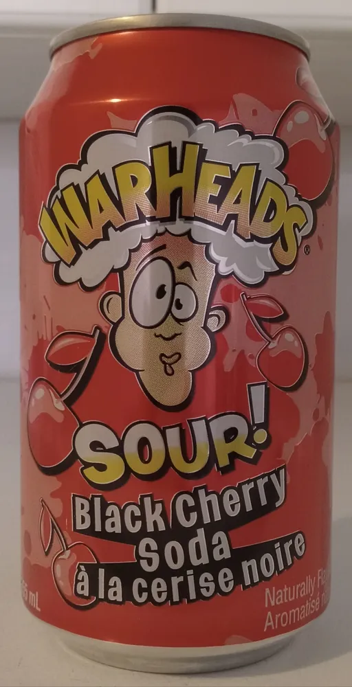 Sour! Black Cherry Soda
