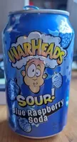 Blue raspberry soda