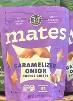 Caramelized Onion Cheese Crisps